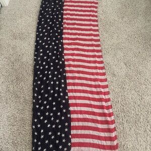 American flag scarf
